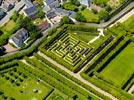 Photos aériennes de Villandry (37510) - Le Château et ses jardins | Indre-et-Loire, Centre, France - Photo réf. E133715