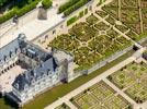 Photos aériennes de Villandry (37510) - Le Château et ses jardins | Indre-et-Loire, Centre-Val de Loire, France - Photo réf. E133716