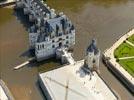 Photos aériennes de Chenonceaux (37150) - Le Château de Chenonceau | Indre-et-Loire, Centre, France - Photo réf. E133724