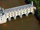 Photos aériennes de Chenonceaux (37150) - Le Château de Chenonceau | Indre-et-Loire, Centre, France - Photo réf. E133725