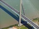 Photos aériennes de Honfleur (14600) - Le Pont de Normandie | Calvados, Normandie, France - Photo réf. E133762