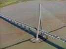 Photos aériennes de Honfleur (14600) - Le Pont de Normandie | Calvados, Normandie, France - Photo réf. E133768