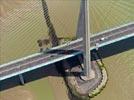 Photos aériennes de Honfleur (14600) - Le Pont de Normandie | Calvados, Normandie, France - Photo réf. E133773