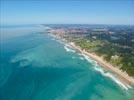 Photos aériennes de "côte" - Photo réf. E133791 - Vue panoramique de la côte vers le Nord