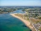 Photos aériennes de Guidel (56520) - Autre vue | Morbihan, Bretagne, France - Photo réf. E133801 - Guidel-Plages et l'estuaire de la Lata appel aussi Rivire du Pouldu