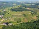 Photos aériennes de "viticulture" - Photo réf. E133820 - La colline de Pernand-Vergelesses entoure de vignes