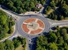 Photos aériennes de Fontainebleau (77300) - Autre vue | Seine-et-Marne, Ile-de-France, France - Photo réf. E134005 - Carrefour de l'oblisque