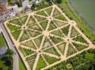 Photos aériennes de "chateau" - Photo réf. E134018 - Potager du châteaux de la Roche-Guyon