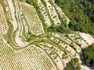 Photos aériennes de Nyons (26110) - Autre vue | Drôme, Auvergne-Rhône-Alpes, France - Photo réf. E134046 - Cultures en terrasse