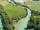 Photos aériennes de Aigny (51150) | Marne, Champagne-Ardenne, France - Photo réf. E134118 - Le Gravier Notre-Dame et la Marne