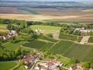 Photos aériennes de "village" - Photo réf. E134355 - Village viticole de la Marne