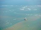 Photos aériennes de Le Verdon-sur-Mer (33123) - Le Phare de Cordouan | Gironde, Aquitaine, France - Photo réf. E134376