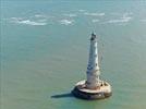 Photos aériennes de Le Verdon-sur-Mer (33123) - Le Phare de Cordouan | Gironde, Aquitaine, France - Photo réf. E134381