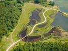 Photos aériennes de "chemin" - Photo réf. E134420 - Un chemin du Grand Parc Miribel-Jonage