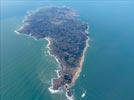 Photos aériennes de L'Île-d'Yeu (85350) - Vue générale de l'île | Vendée, Pays de la Loire, France - Photo réf. E135296