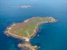 Photos aériennes de Perros-Guirec (22700) | Côtes d'Armor, Bretagne, France - Photo réf. E135784 - Archipel des Sept Iles : L'Ile Bono