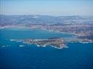 Photos aériennes de Six-Fours-les-Plages (83140) - Les Iles des Embiez | Var, Provence-Alpes-Côte d'Azur, France - Photo réf. E135803