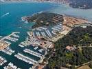 Photos aériennes de Six-Fours-les-Plages (83140) - Les Iles des Embiez | Var, Provence-Alpes-Côte d'Azur, France - Photo réf. E135811
