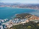 Photos aériennes de Six-Fours-les-Plages (83140) - Les Iles des Embiez | Var, Provence-Alpes-Côte d'Azur, France - Photo réf. E135816