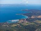 Photos aériennes de Hyères (83400) - L'Ile de Porquerolles | Var, Provence-Alpes-Côte d'Azur, France - Photo réf. E135831 - L'Ile de Porquerolles