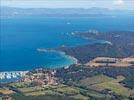 Photos aériennes de Hyères (83400) - L'Ile de Porquerolles | Var, Provence-Alpes-Côte d'Azur, France - Photo réf. E135833 - L'Ile de Porquerolles