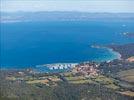 Photos aériennes de Hyères (83400) - L'Ile de Porquerolles | Var, Provence-Alpes-Côte d'Azur, France - Photo réf. E135834 - L'Ile de Porquerolles