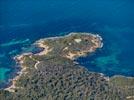 Photos aériennes de Hyères (83400) - L'Ile de Porquerolles | Var, Provence-Alpes-Côte d'Azur, France - Photo réf. E135842 - L'Ile de Porquerolles