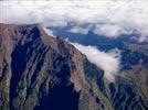 Photos aériennes de Cilaos (97413) | Réunion, Réunion, France - Photo réf. E136084 - Le Grand Bnare domine les Cirques de Cilaos et de Mafate de ses 2898 mtres d'alititude.