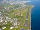 Photos aériennes de Sainte-Marie (97438) - L'Aéroport Gillot-Roland Garros | Réunion, Réunion, France - Photo réf. E136449