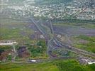 Photos aériennes de Saint-Louis (97450) - Le Pont et le Radier de la Rivière Saint-Etienne | Réunion, Réunion, France - Photo réf. E136580