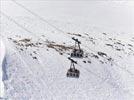 Photos aériennes de Chamonix-Mont-Blanc (74400) - Autre vue | Haute-Savoie, Auvergne-Rhône-Alpes, France - Photo réf. E142324 - Le tlphrique de Lognan-Les Grands Montets