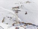 Photos aériennes de Chamonix-Mont-Blanc (74400) - Autre vue | Haute-Savoie, Auvergne-Rhône-Alpes, France - Photo réf. E142326 - Le tlphrique de Lognan-Les Grands Montets