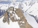 Photos aériennes de Chamonix-Mont-Blanc (74400) - Autre vue | Haute-Savoie, Auvergne-Rhône-Alpes, France - Photo réf. E142332 - Aiguille des Grands Montets