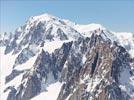 Photos aériennes de "midi" - Photo réf. E142337 - Mont-Blanc et Aiguille du Midi