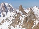 Photos aériennes de Chamonix-Mont-Blanc (74400) - Autre vue | Haute-Savoie, Auvergne-Rhône-Alpes, France - Photo réf. E142349 - La Dent du Gant