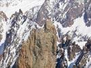 Photos aériennes de Chamonix-Mont-Blanc (74400) - Autre vue | Haute-Savoie, Auvergne-Rhône-Alpes, France - Photo réf. E142350 - La Dent du Gant