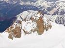 Photos aériennes de Chamonix-Mont-Blanc (74400) - Autre vue | Haute-Savoie, Auvergne-Rhône-Alpes, France - Photo réf. E142353 - L'Aiguille du Midi