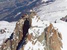 Photos aériennes de Chamonix-Mont-Blanc (74400) - Autre vue | Haute-Savoie, Auvergne-Rhône-Alpes, France - Photo réf. E142355 - L'Aiguille du Midi