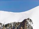 Photos aériennes de "mont" - Photo réf. E142368 - Cordée redescendant du sommet du Mont-Blanc