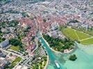 Photos aériennes de Annecy (74000) - Le Centre Ville | Haute-Savoie, Auvergne-Rhône-Alpes, France - Photo réf. E142437