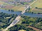 Photos aériennes de "chantier" - Photo réf. E142801 - Le chantier du Pont Rapilly