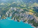 Photos aériennes de La Bréole (04340) | Alpes de Hautes-Provence, Provence-Alpes-Côte d'Azur, France - Photo réf. E142845 - Le Lac de Serre-Ponon