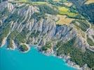 Photos aériennes de La Bréole (04340) | Alpes de Hautes-Provence, Provence-Alpes-Côte d'Azur, France - Photo réf. E142846 - Le Lac de Serre-Ponon