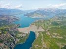  - Photo réf. E142847 - Le Lac et le barrage de Serre-Ponon