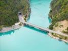 Photos aériennes de Angles (04170) | Alpes de Hautes-Provence, Provence-Alpes-Côte d'Azur, France - Photo réf. E142888 - Le Lac de Castillon