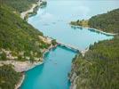 Photos aériennes de Angles (04170) - Autre vue | Alpes de Hautes-Provence, Provence-Alpes-Côte d'Azur, France - Photo réf. E142890 - Le Lac de Castillon