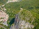 Photos aériennes de Castellane (04120) | Alpes de Hautes-Provence, Provence-Alpes-Côte d'Azur, France - Photo réf. E142908
