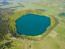 Photos aériennes de Besse-et-Saint-Anastaise (63610) - Autre vue | Puy-de-Dôme, Auvergne-Rhône-Alpes, France - Photo réf. E143039 - Le Lac Pavin