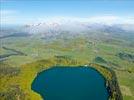 Photos aériennes de Besse-et-Saint-Anastaise (63610) - Autre vue | Puy-de-Dôme, Auvergne, France - Photo réf. E143040 - Magnifique vue du Massif du Sancy depuis le Lac Pavin.