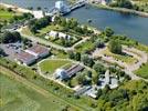 Photos aériennes de "Pegasus" - Photo réf. E143512 - Le pont a eu un rle majeur dans la russite de la libration de la France lors du dbarquement le 6 Juin 1944. Un muse y a t construit.